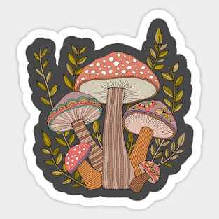 Fungi Fairytale Sticker
